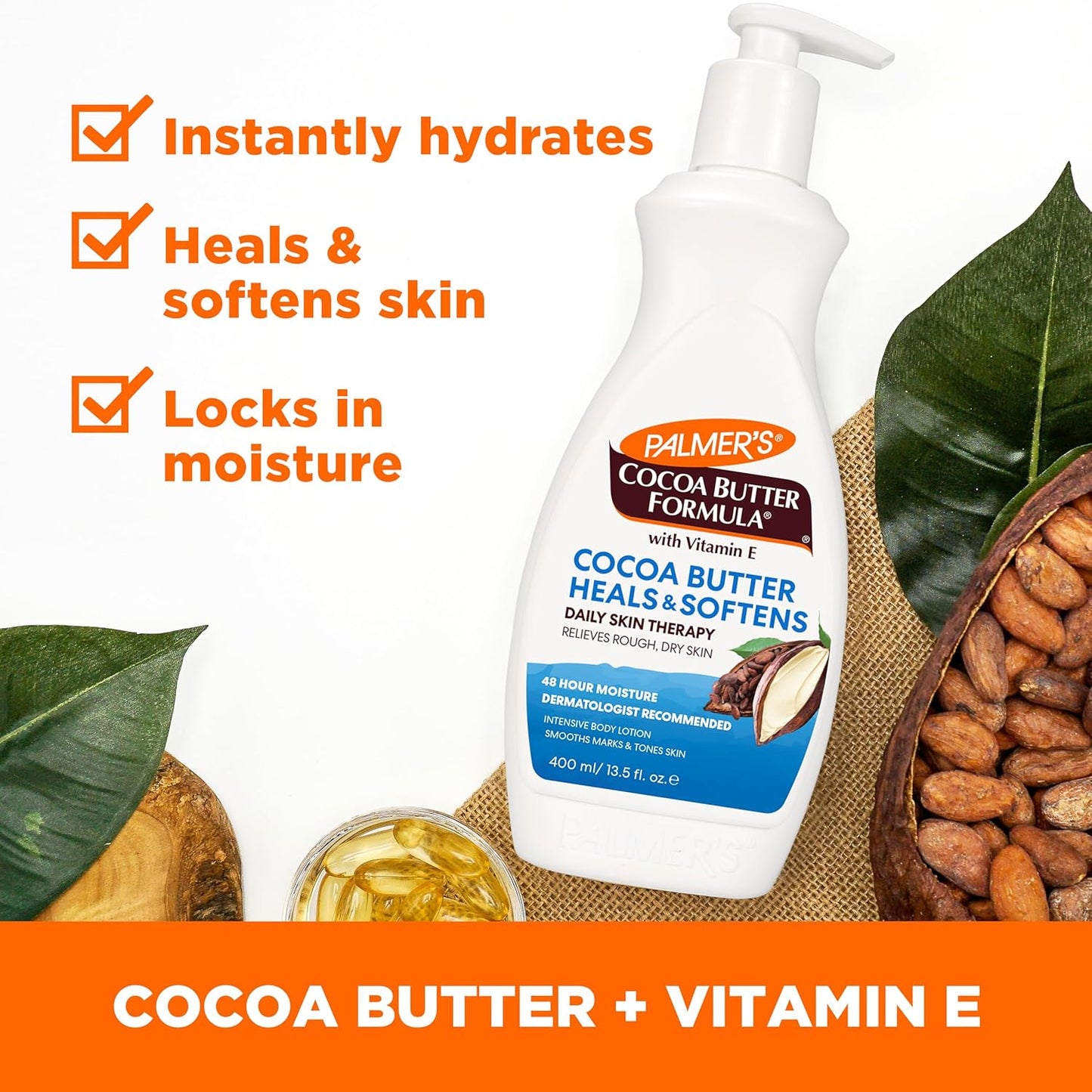 , Loción Hidratante Con Fórmula De Manteca De Cacao 41656NEU, Coco, 400 Ml